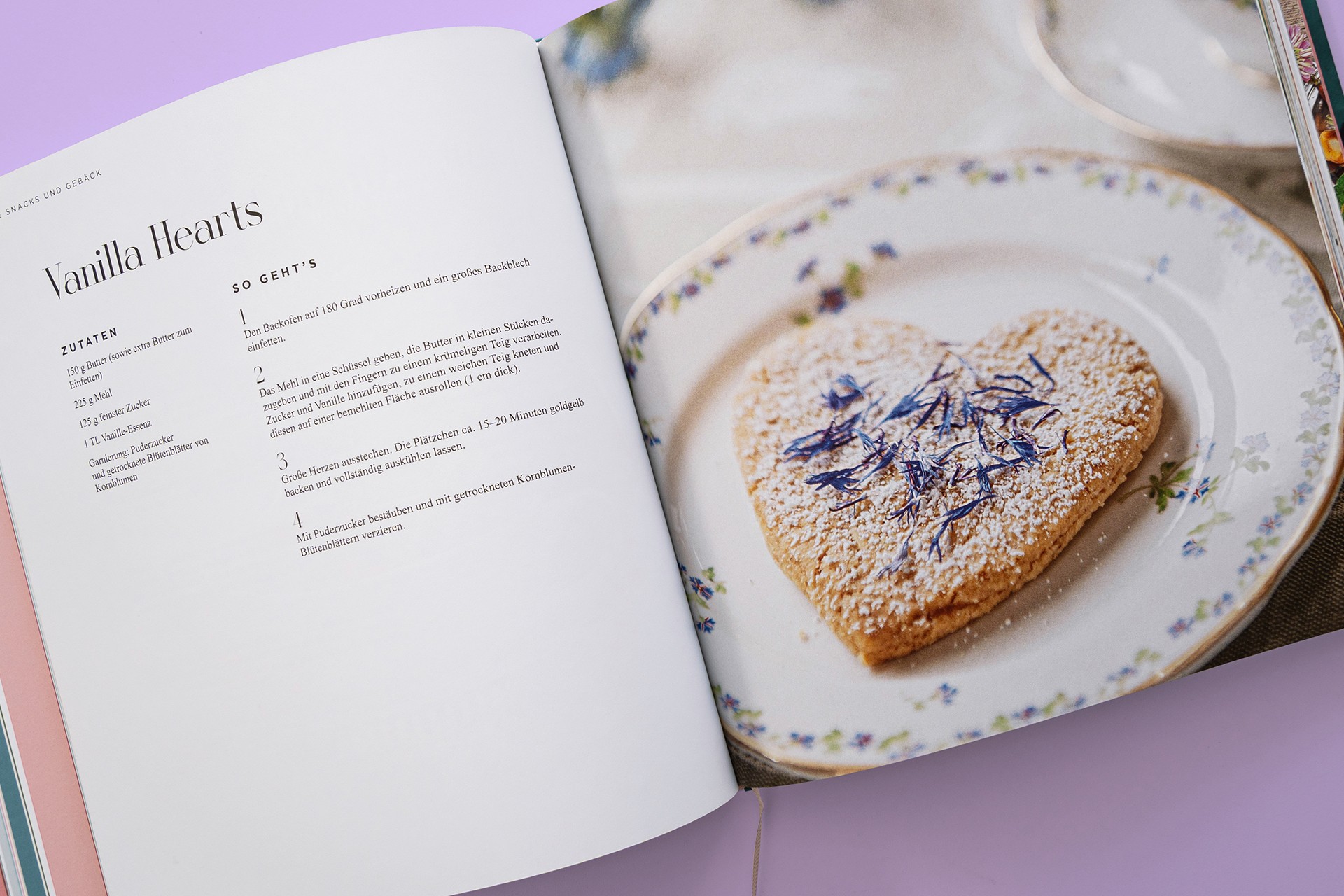 Tea Time: Rezept Vanilla Hearts