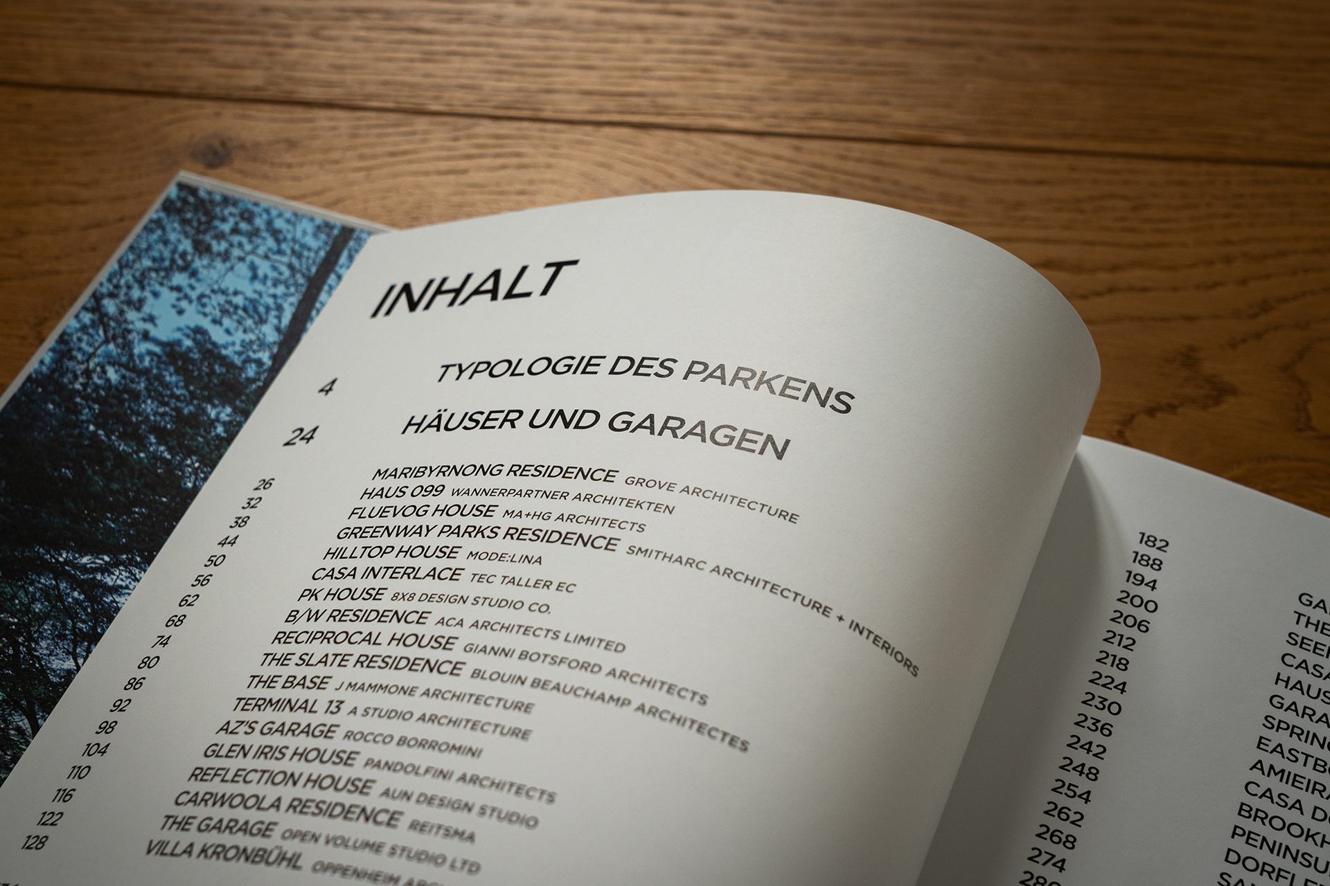 Haus und Auto | Inhaltsverzeichnis